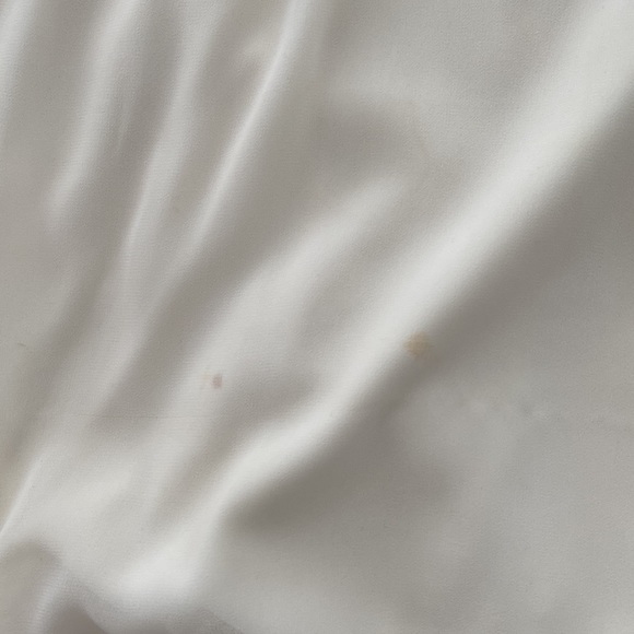 Cream One Shoulder Papaya Dress - Picture 3 of 4